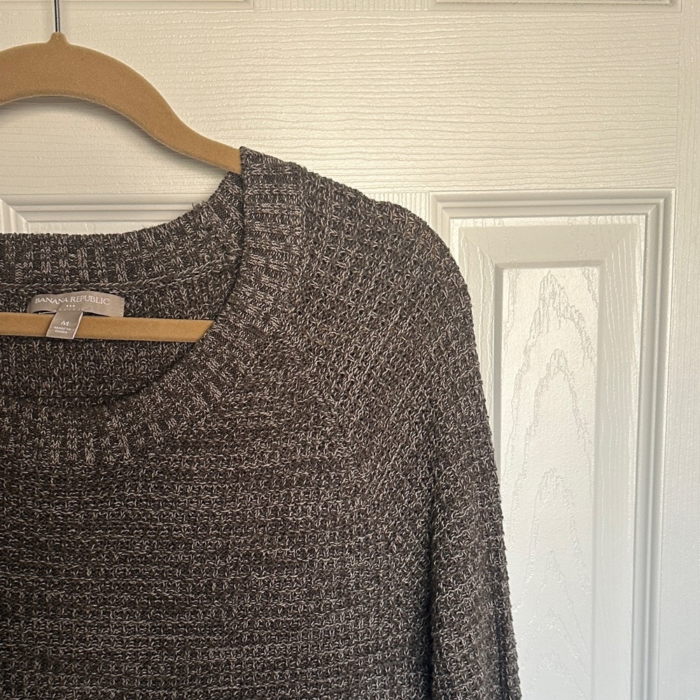 Two-tone Brown Banana Republic Sweater